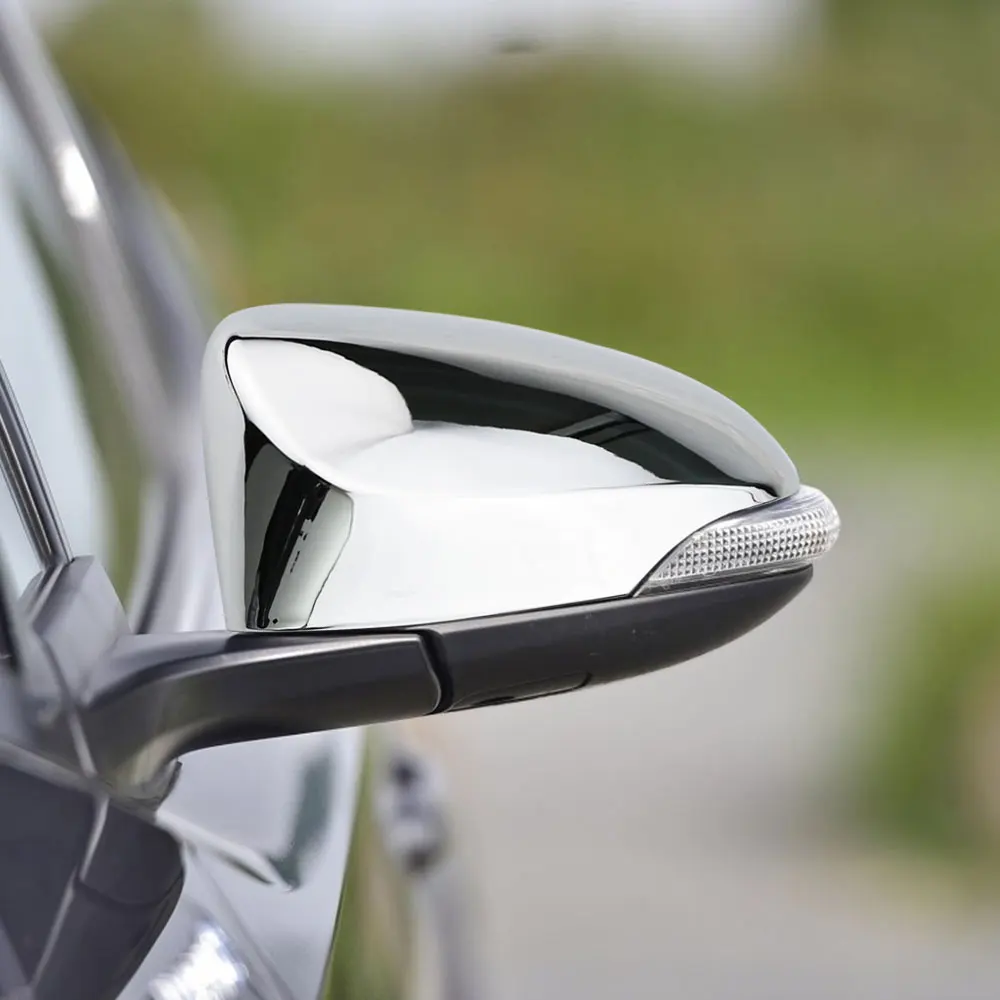 

For TOYOTA C-HR CHR 2017 2018 Styling Car Body Stick Rear View Rearview Side Glass Mirror Cover Trim Frame 2pcs