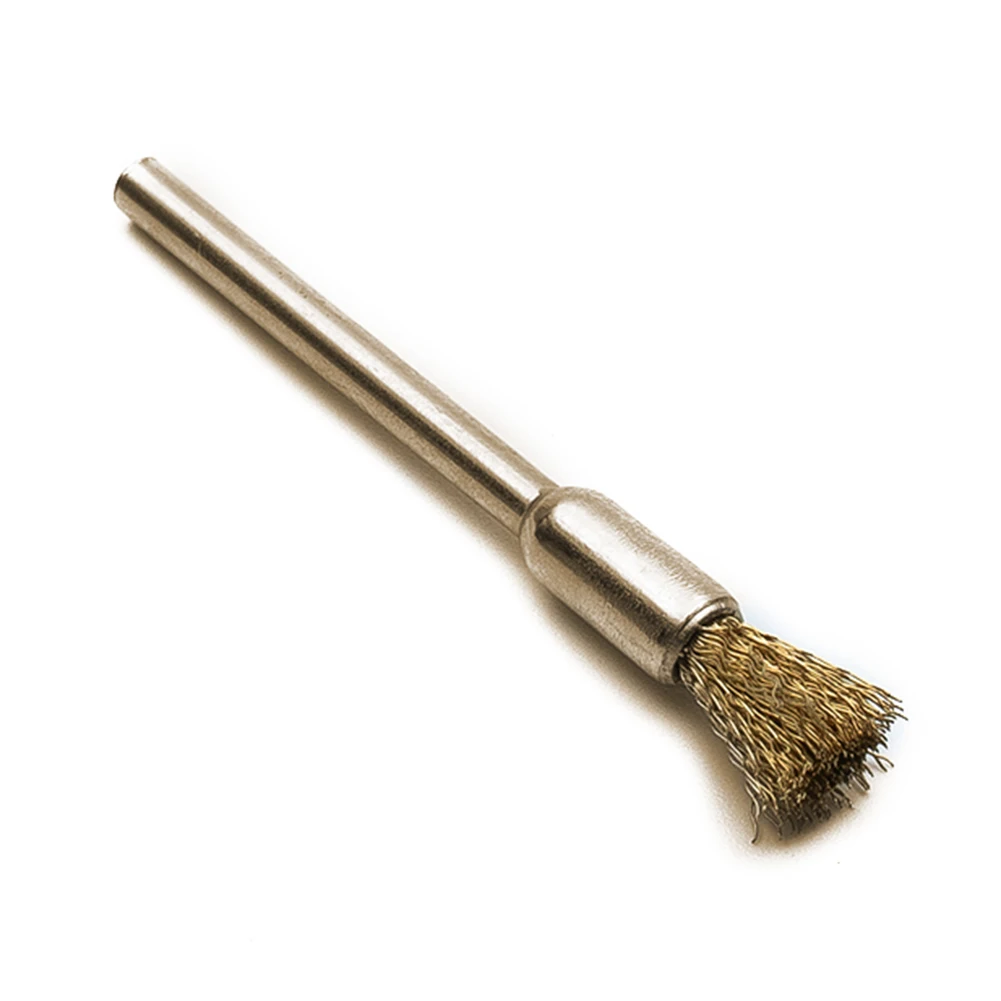 

15Pcs Rotary Home Brass Wire Brushes Equipment Workshop Electric Replacement Wheel Pencil For Power Drill Tool