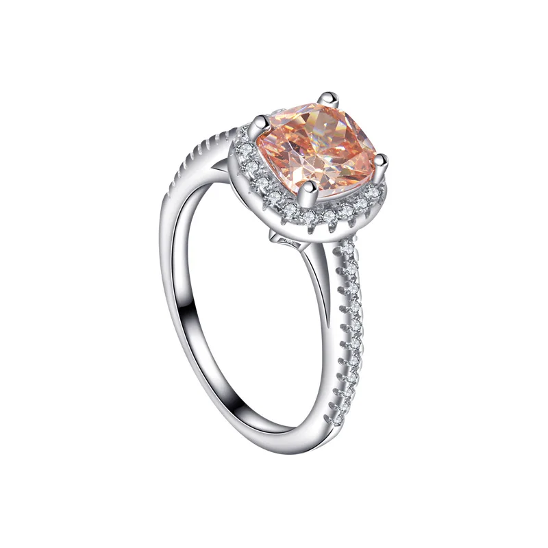 

Hot sale S925 sterling silver fashion trend retro fashion simple fashion versatile micro-set female ring