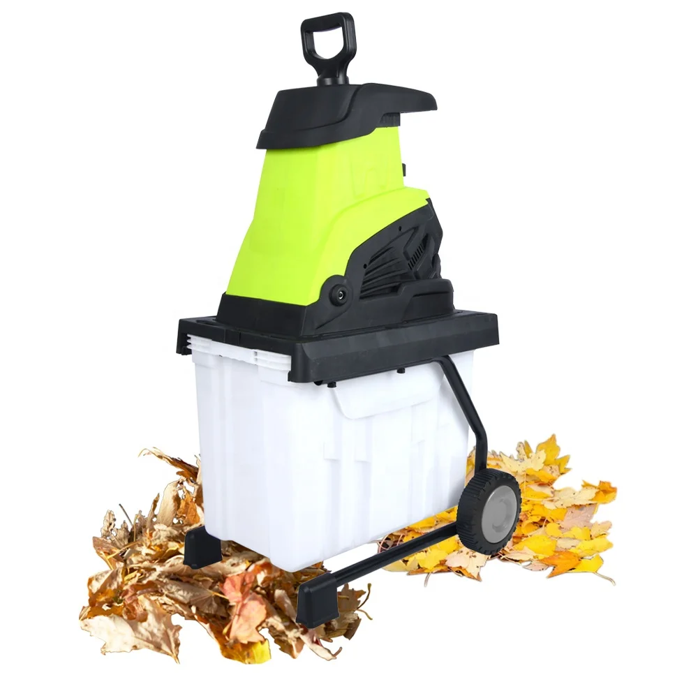 

VERTAK Power Electric Wood Chipper 2500W Garden Leaf Waste Shredder