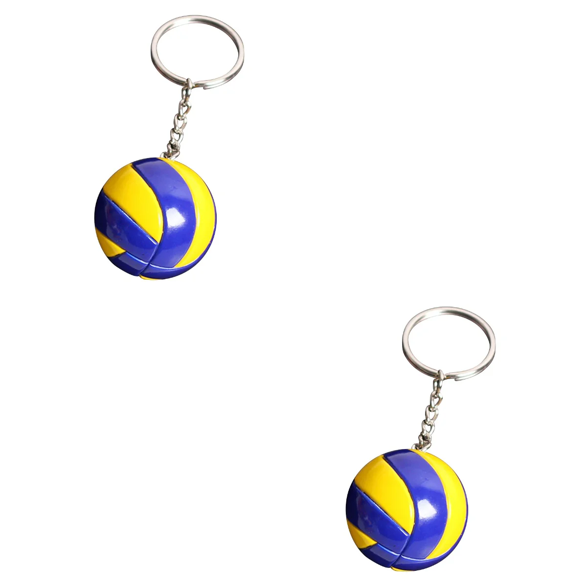

Volleyball Keychain Key Chain Backpack Mini Keyrings Soccerfob Purse Charms Jewelry Charm Basketball