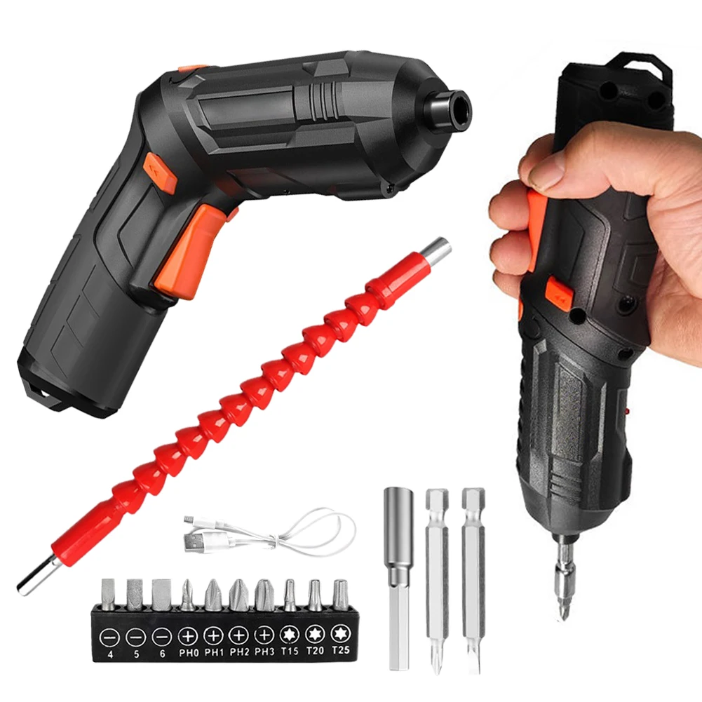 

Power Tool Electric Screwdriver Reliable Steel Usb Cable 3.5 N/M 50rpm Easy To Install Hot Sale Multi Function