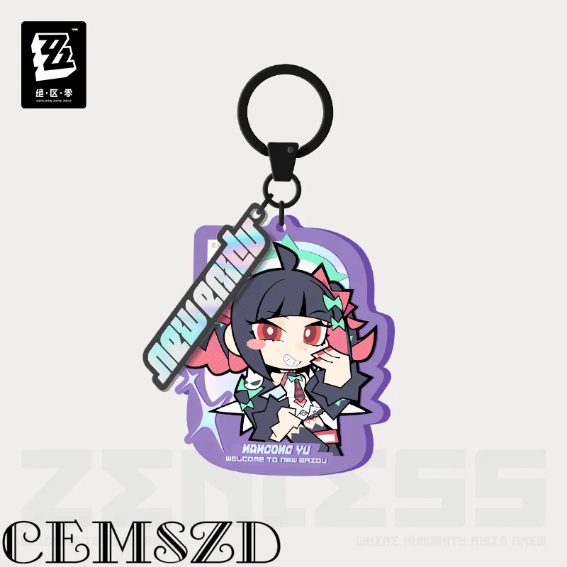 Оригинальный акриловый брелок-подвеска MiHoYo Game Zenless Zone Zero ZZZ Q.Ver Sunna Aria Nangong Yu для косплея, аниме-брелок, подарки на Хэллоуин (art.: 3920dc4ff63f1) - 3920dc4ff63f1