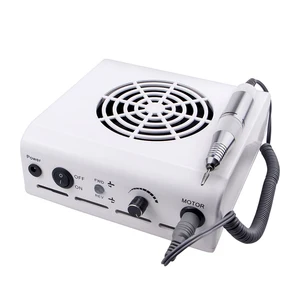 Аппарат маникюрный 2-в-1, 80 Вт, 35000 об.мин., с мощным вентилятором, инструменты для маникюра и педикюра