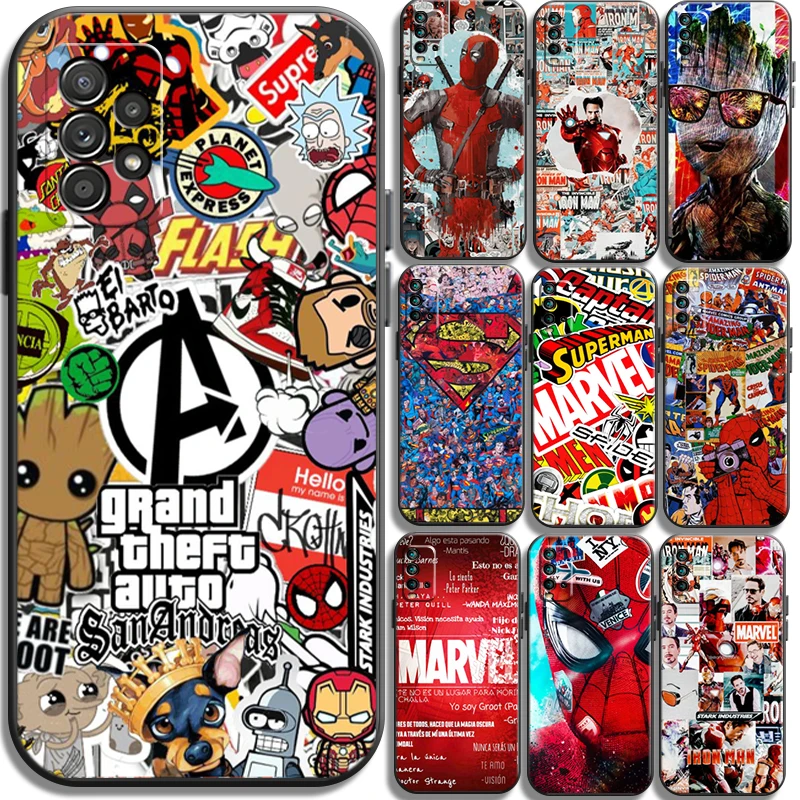 

Чехлы для телефонов с героями мультфильмов Marvel, Человек-паук для Xiaomi Redmi 9AT 9 9 9T 9A 9C Redmi Note 9 9 Pro 9S 9 Pro