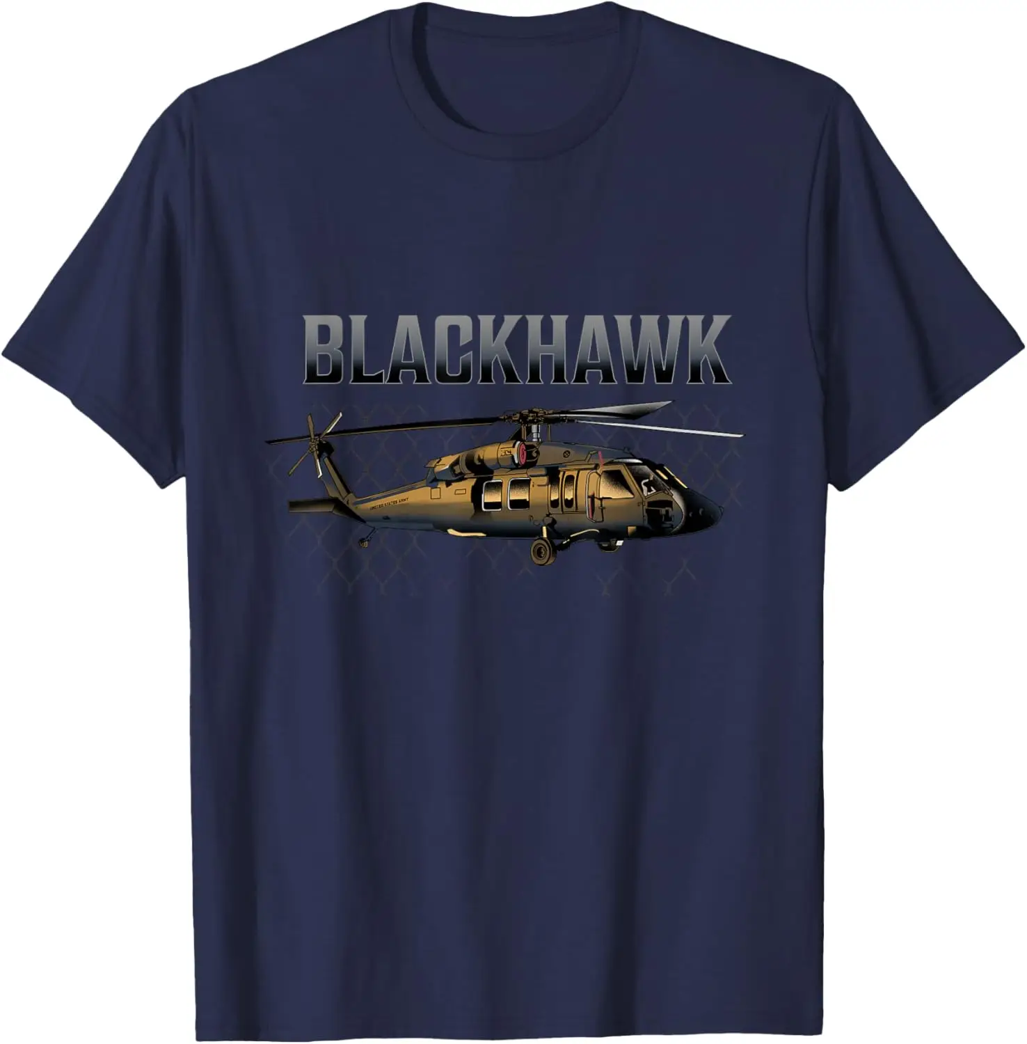 Футболка Blackhawk Military Helicopter Air Force с коротким рукавом повседневные рубашки из 100%