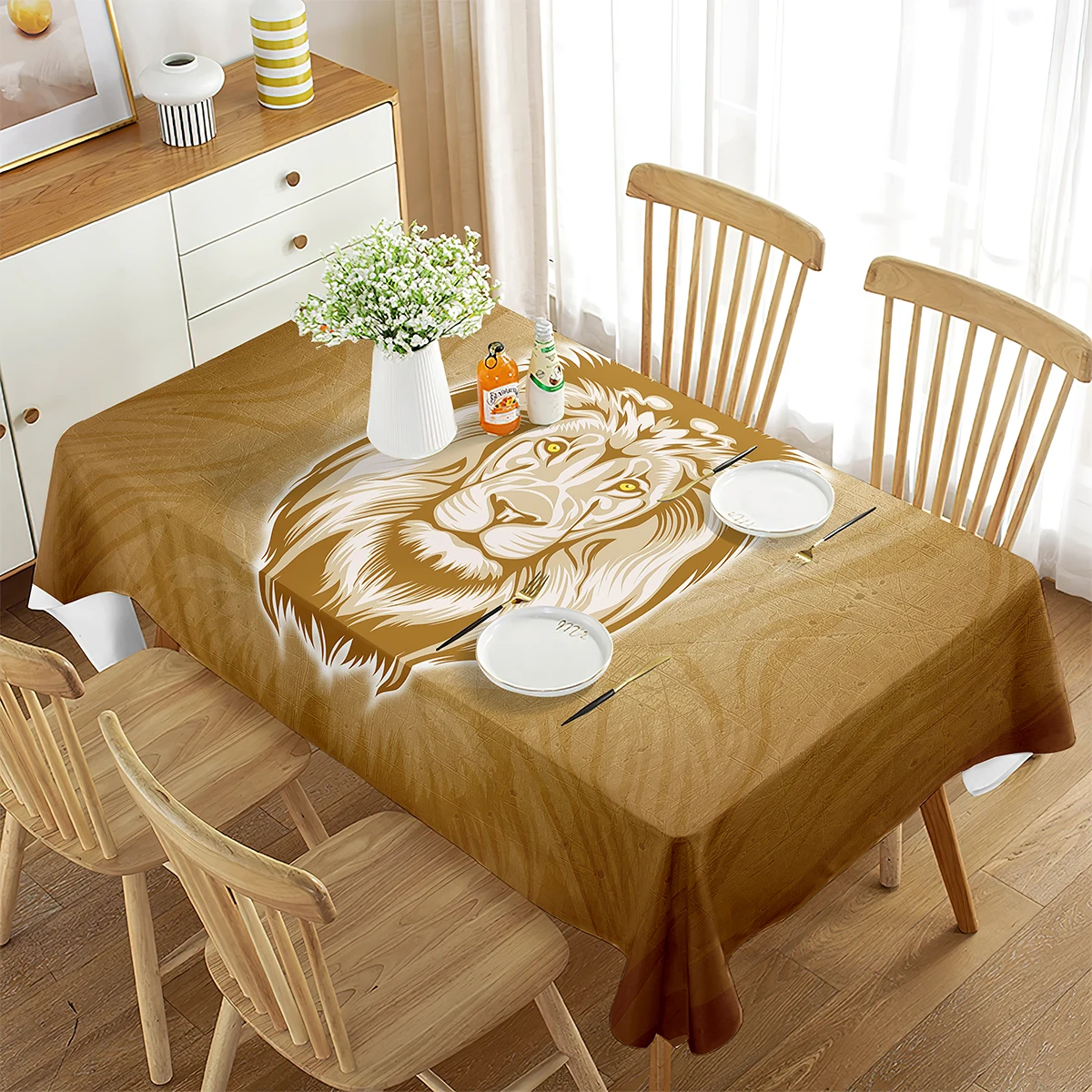 For Party Dining Room Living Room Kitchen Decoration Tablecl
