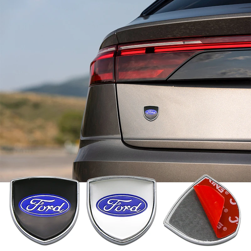 Фото 3D металлическая эмблема-наклейка для автомобиля, аксессуар для Ford Focus, Mondeo, Escort, Fiesta, Edge, Mustang, Kuga, Explorer, MK2, MK7, Premium №3