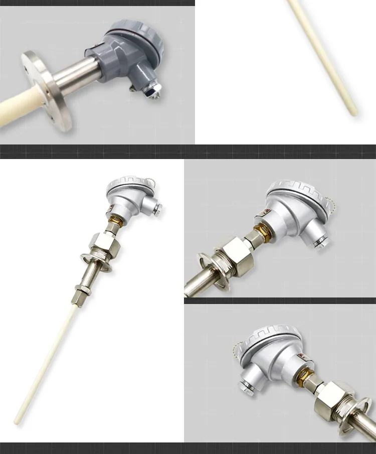 Термометр-термопара из алюминия керамический термометр для промышленной печи