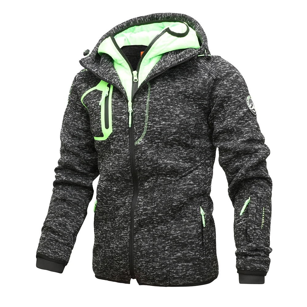 

Горячая Распродажа, зимняя Толстовка roving из композитного флиса с двойным капюшоном, теплая куртка на ветровое стекло, теплая куртка