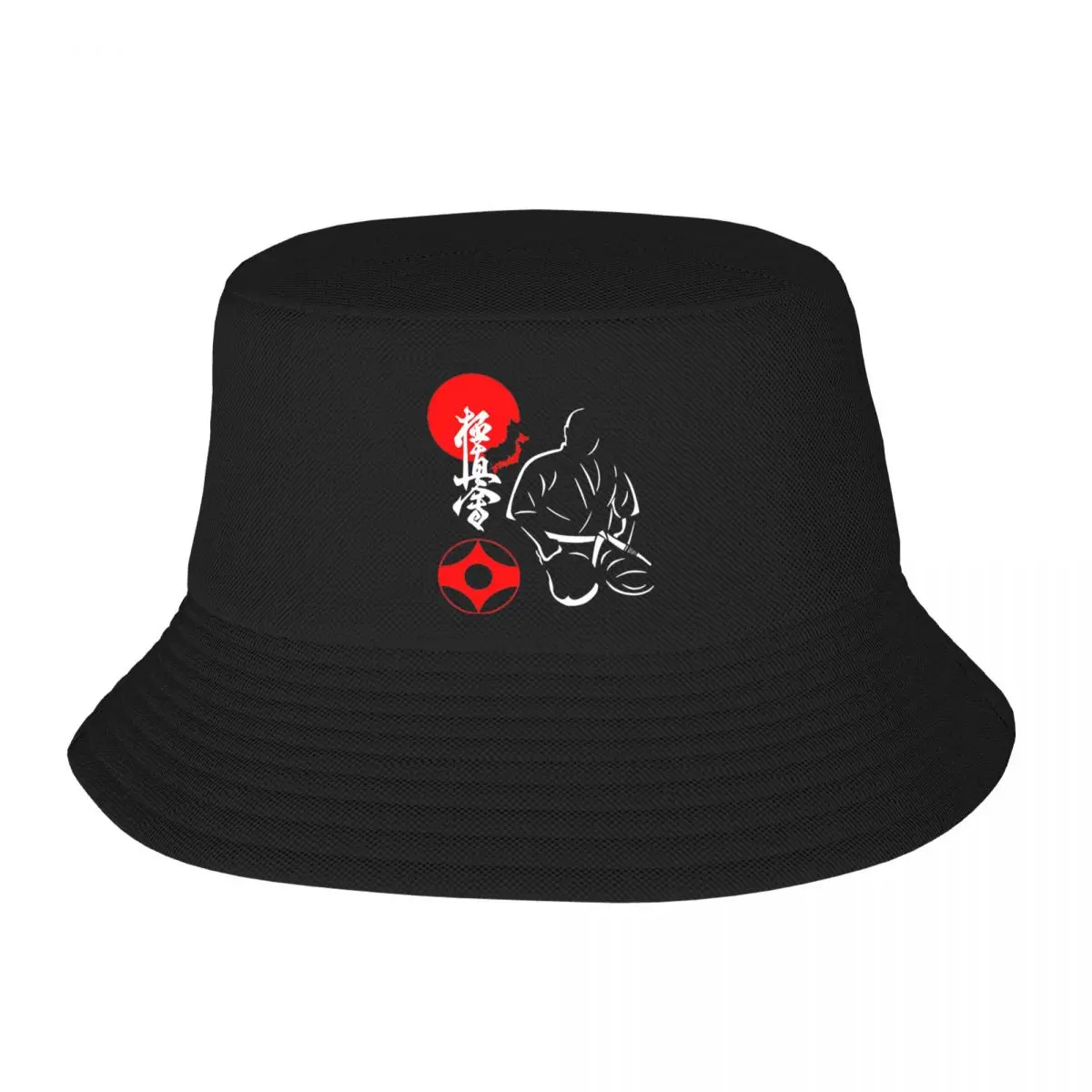 Панама Kyokushin для мужчин и женщин легкая Кепка карате боевых искусств духа Ояма