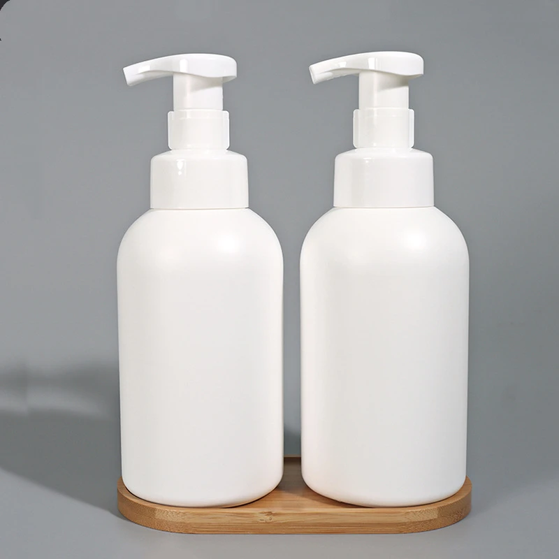 

500ML Lotion Shampoo Pump Bottles Hand Sanitizer Shower Gel Plastic Sub-bottling Empty Refillable DIY Mousse Foam Soap Dispenser