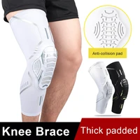 1piece sports knee pad padded bike cycling knee protection breathable basketball anti collision sports knee support guard covers