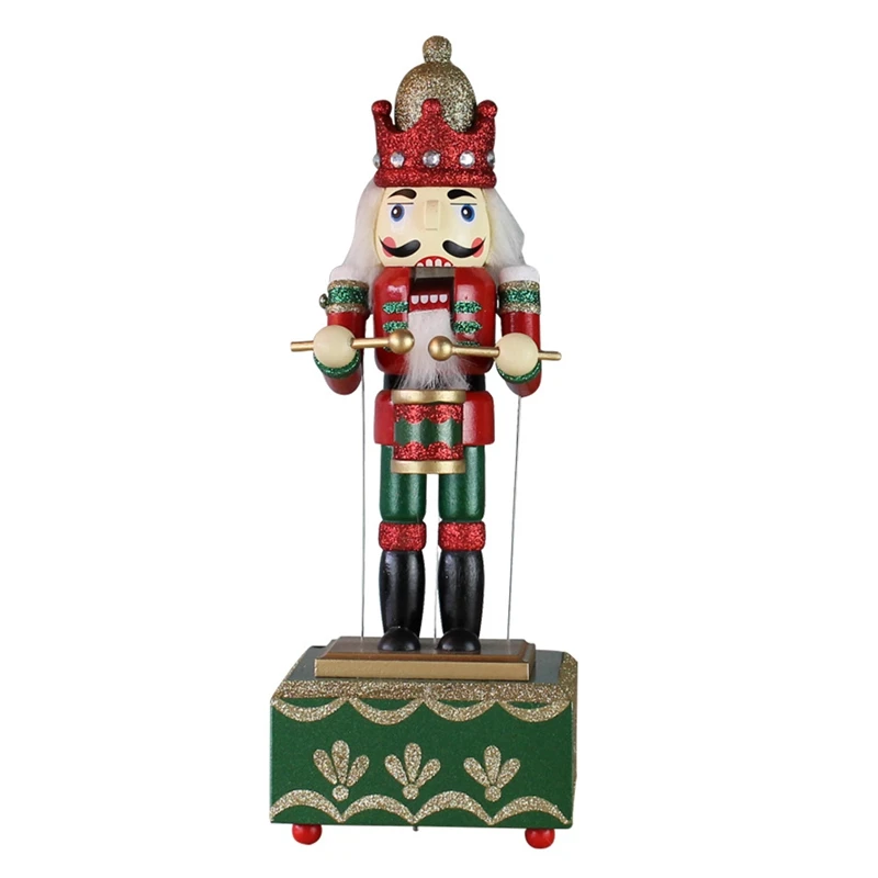 

1 шт. 36 см Рождественский гайковёр детский день рождения украшение для дома деревянная Искусственная елка, B