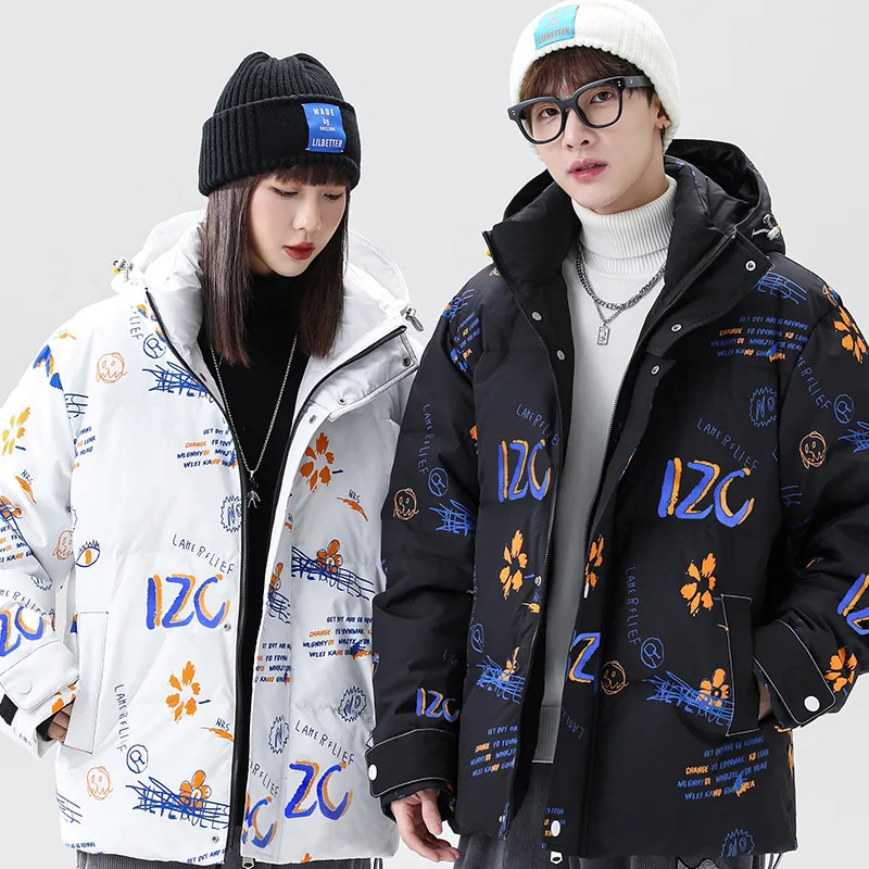 Mens Down Jacket Thick Warm Coat Brand New Causal Jacket Men High Quality Windbreaker Hooded Coats Winter Clothing Puffer Jacket