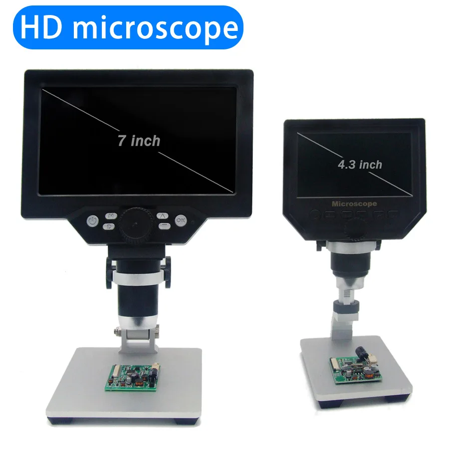 1200x digital display microscope for mobile phone repair profesional microscopio para electronica celular numerique electronique free global shipping