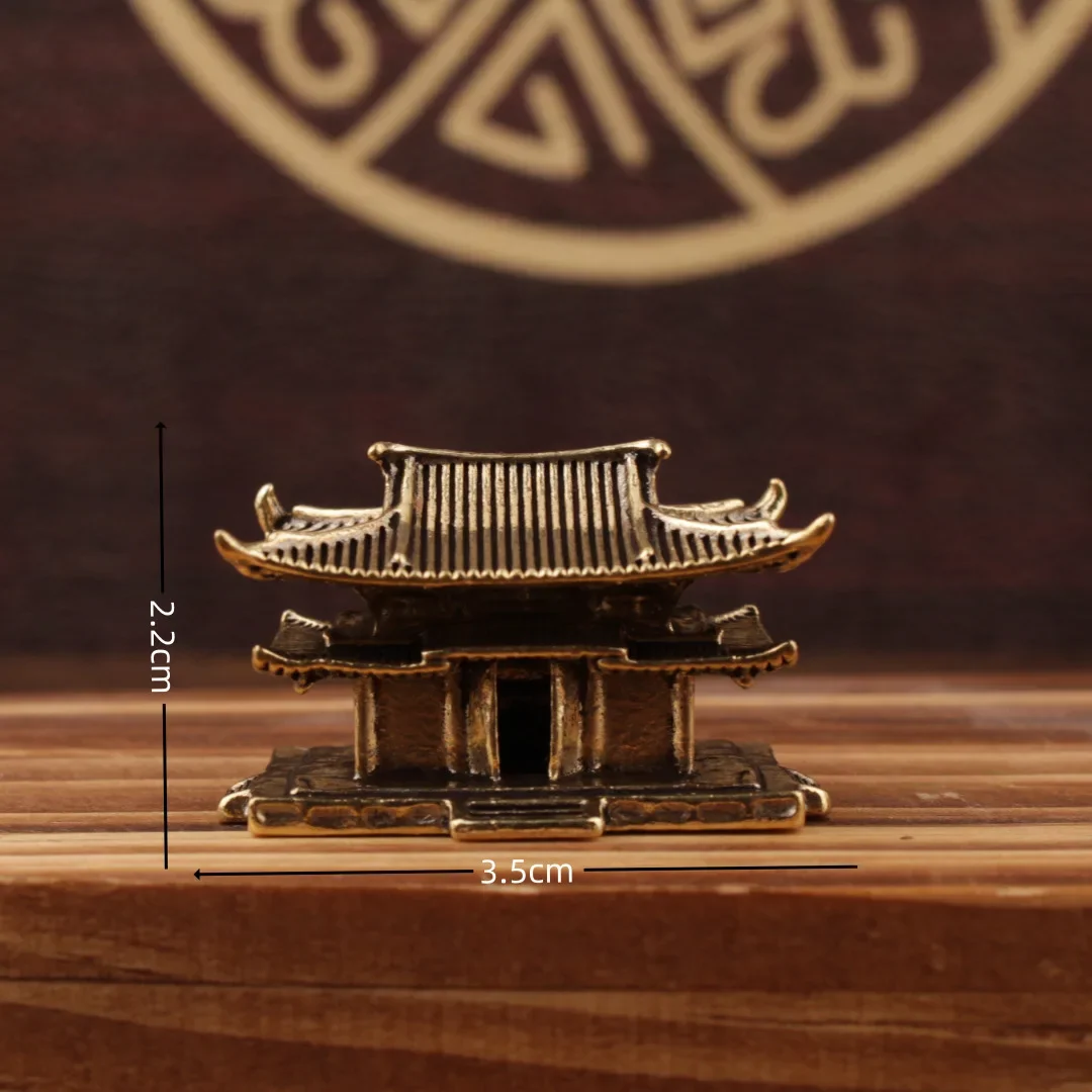 

Миниатюрный латунный павильон MOONBIFFY