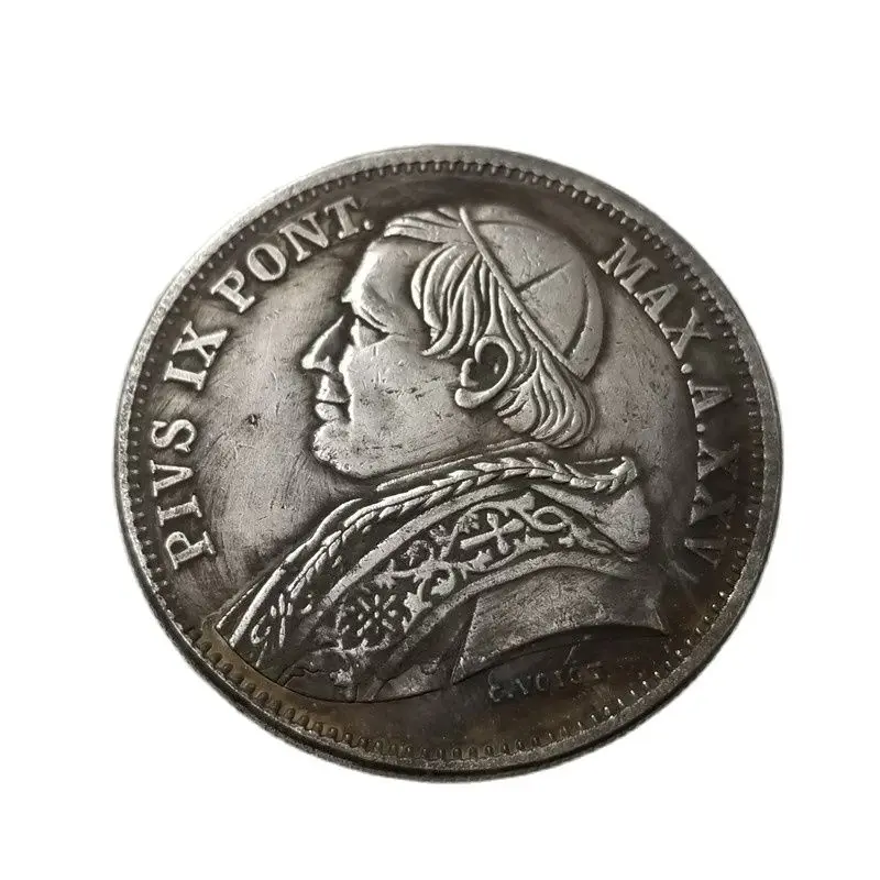 

Итальянская памятная монета 1870, посеребренные монеты, копия, коллекционные монеты, волшебная монета, декор для домашней комнаты, рождественские подарки #1800