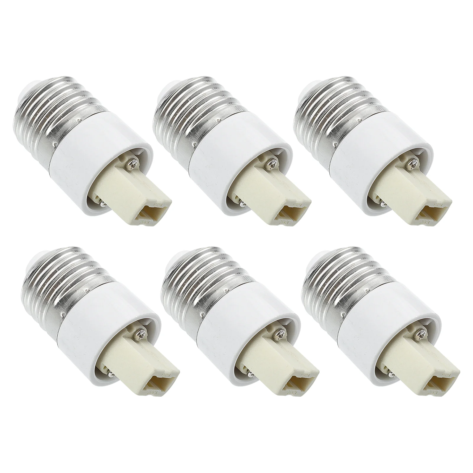 

6pcs Lamp Base Converter Light Bulb Holder Adapter Converter (E27 to G9)