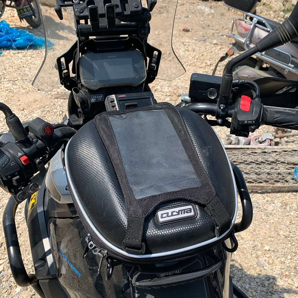 Фото Для мотоциклов SUZUKI HAYABUSA GSXS 750/1000 GSX-R GSR 600/750 GSX-S750 GSR600 GSF1250 N/S Bandit: сумка на бак с быстрым креплением, рюкзак №2
