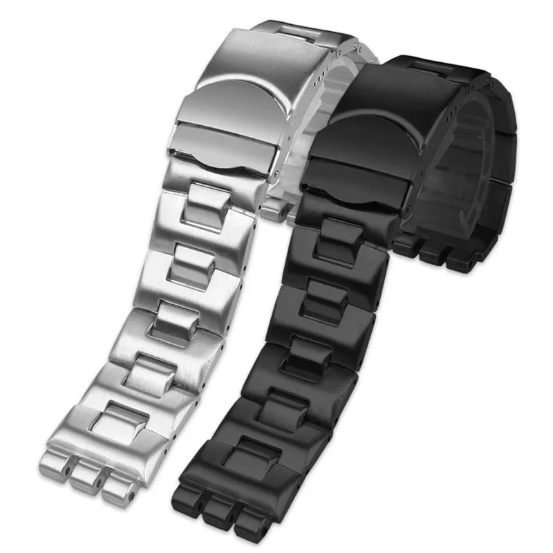 New Style Swatch Watch Band Stainless Steel For Swatch YVS426 YCS564G YVB402G YGS740 YGS749G YIS401 Steel Banding Bracelet Strap