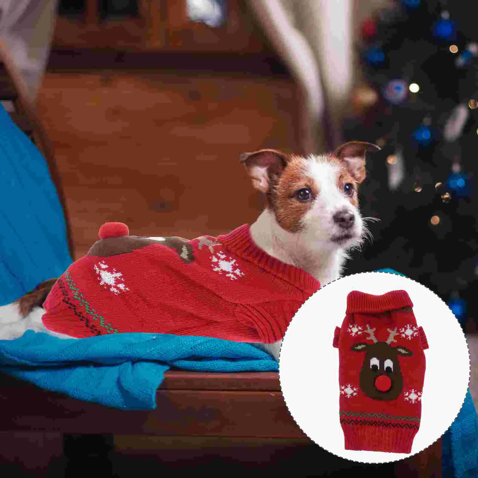 

Christmas Sweaterpet Dog Clothes Sweaters Puppy Clothing Cold Weather Cat Dogs