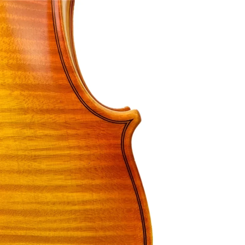 Фото Скрипка из массива дерева ручной работы в стиле Strad SONG Brand maestro 4/4, индийские аксессуары из эбенового дерева класса A, чистый и приятный звук #15234 №3