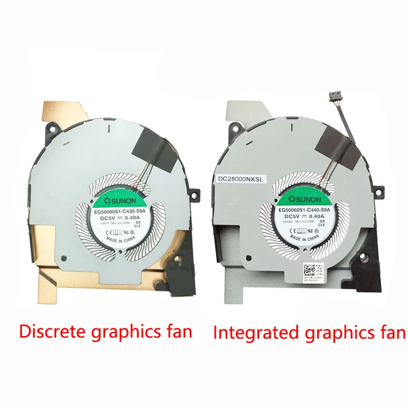 Новый вентилятор охлаждения ЦП для ноутбука Dell Precision 3551 3541 Latitude 5501 5511 CVMC1 EG50060S1-C440-S9A / HFVP0 EG50060S1-C430-S9A