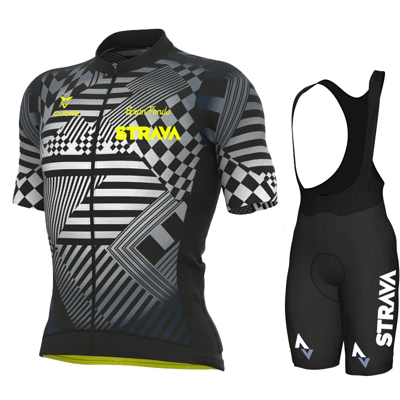 

Mtb Jersey Strava Pro Team Cycling 2022 Male Clothing Men's Man Suit Bicycle Professional Shirt Sports Set Tricuta Bib Short Kit