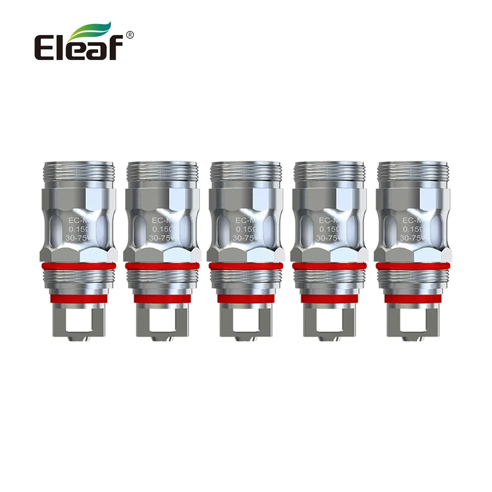 

Original Eleaf EC-M EC-N 0.15ohm EC-S 0.6ohm Coils Replacement Evaporator Suitable for MELO iJust ECM Atomizer 5pcs/lot