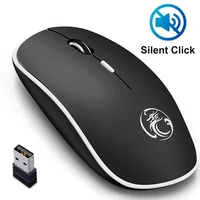 imice wireless mouse silent computer mouse 1600 dpi ergonomic mause noiseless sound usb pc mice mute wireless mice for laptop