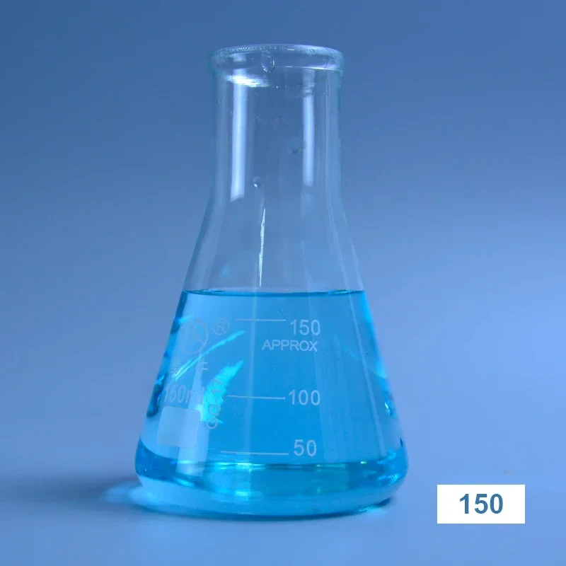 Колба Эрленмейера с треугольной бутылкой — лабораторный или кухонный