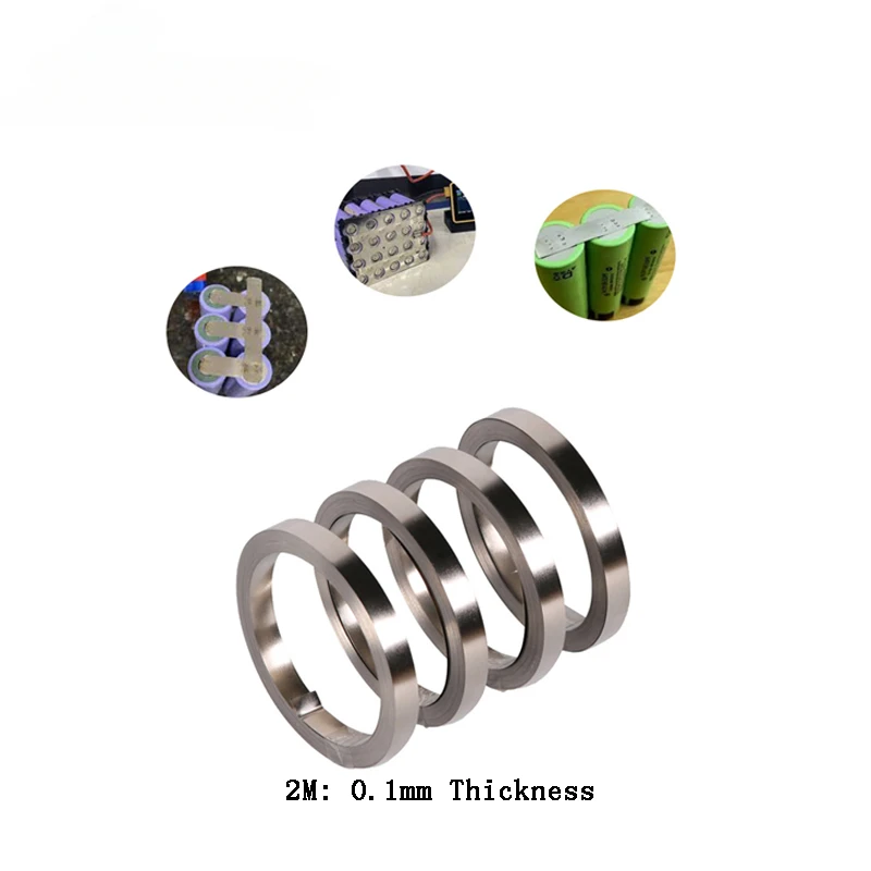 2 м 0 1x4/5/6/7/8/10 мм никелированная стальная батарея полоса для литий-ионных батарей