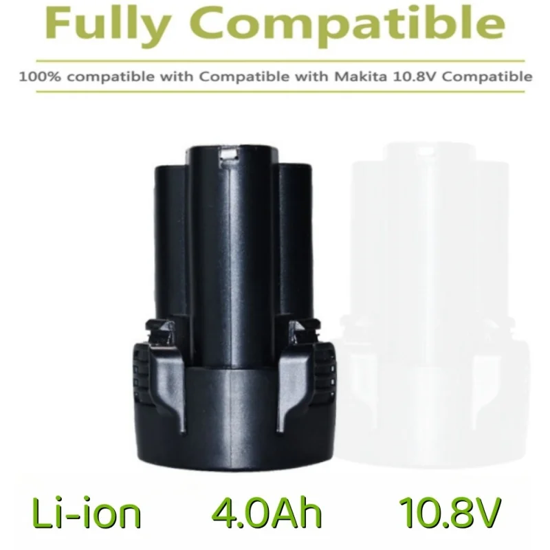 Сменный литий-ионный аккумулятор BL1013 10 8 В 4000 мАч для Makita BL1014 194550-6 194551-4 DF030D DF330D TD090D