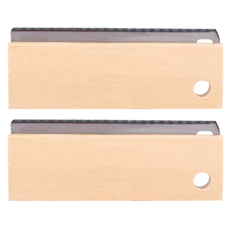 

2X Equestrian Horses Wood Groomer Brush Scraper Pet Hair Removal Tool No Hurt Dogs Cats And Horses