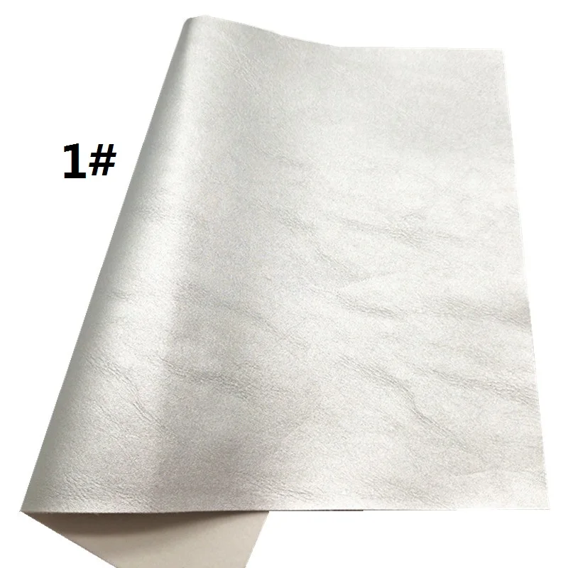 Набор из серебристой искусственной кожи с изображением рыбьей чешуи сердца и