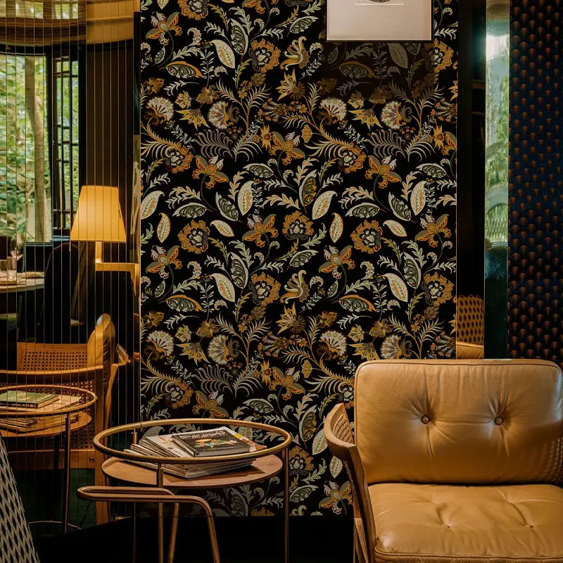 Виниловые обои WMYDYG бохо цветы