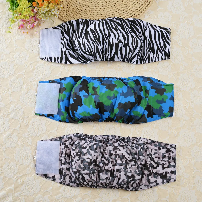 

Male And Female Dogs Color Physiological Pants Hygienic Diapers Dogs Short Pants Casual Pet Diapers Pet Physiological Pants