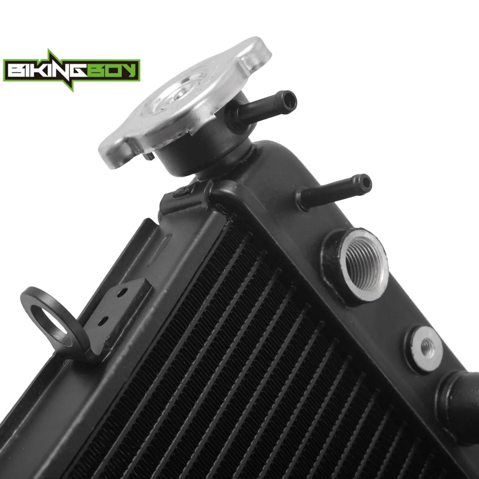 Радиатор охлаждения двигателя BIKINGBOY для Suzuki GSXR 600 GSX-R 750 04 05 K4 K5 Водяной охладитель