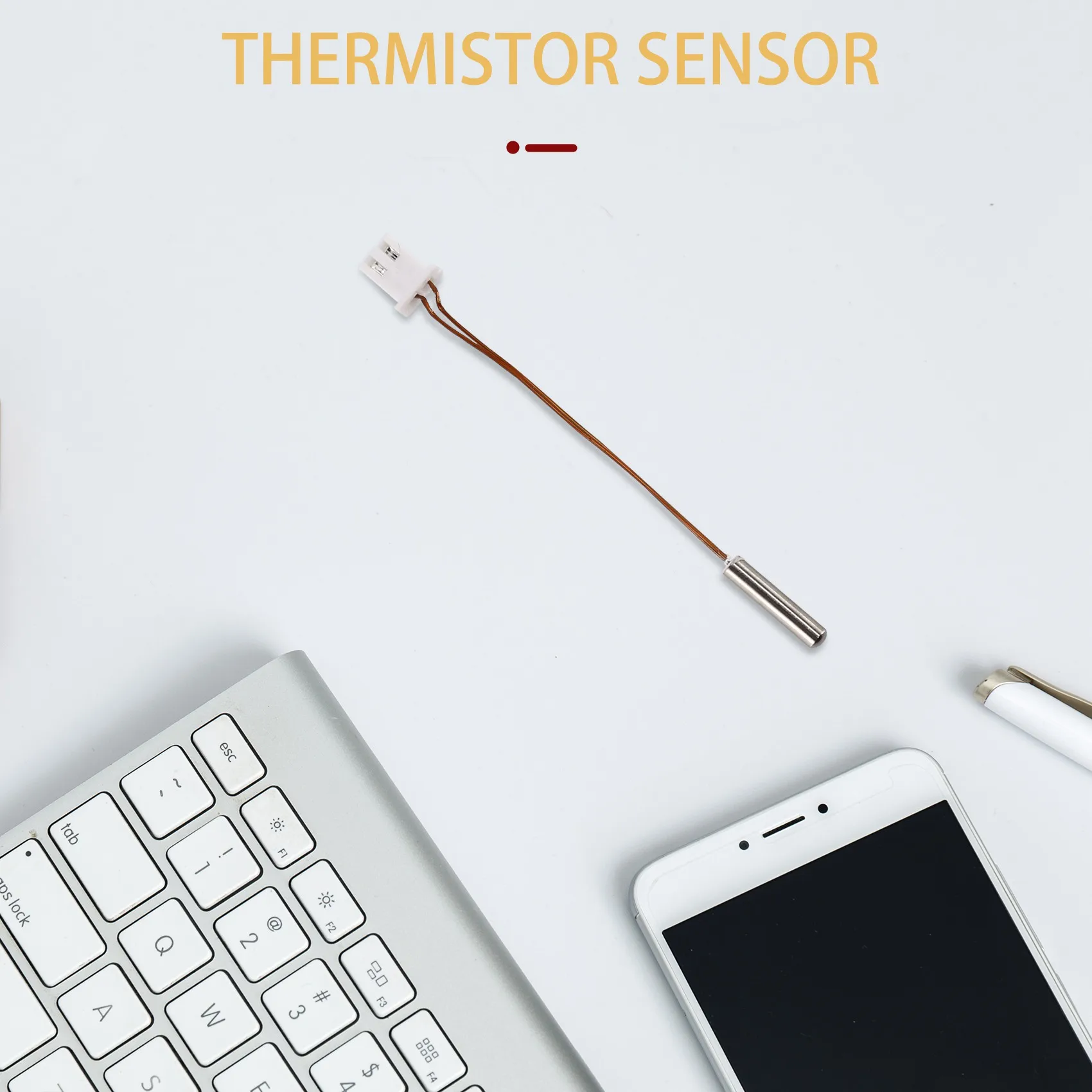 1 шт. Встроенный датчик термистора + 300 градусов подходит для нагревательного