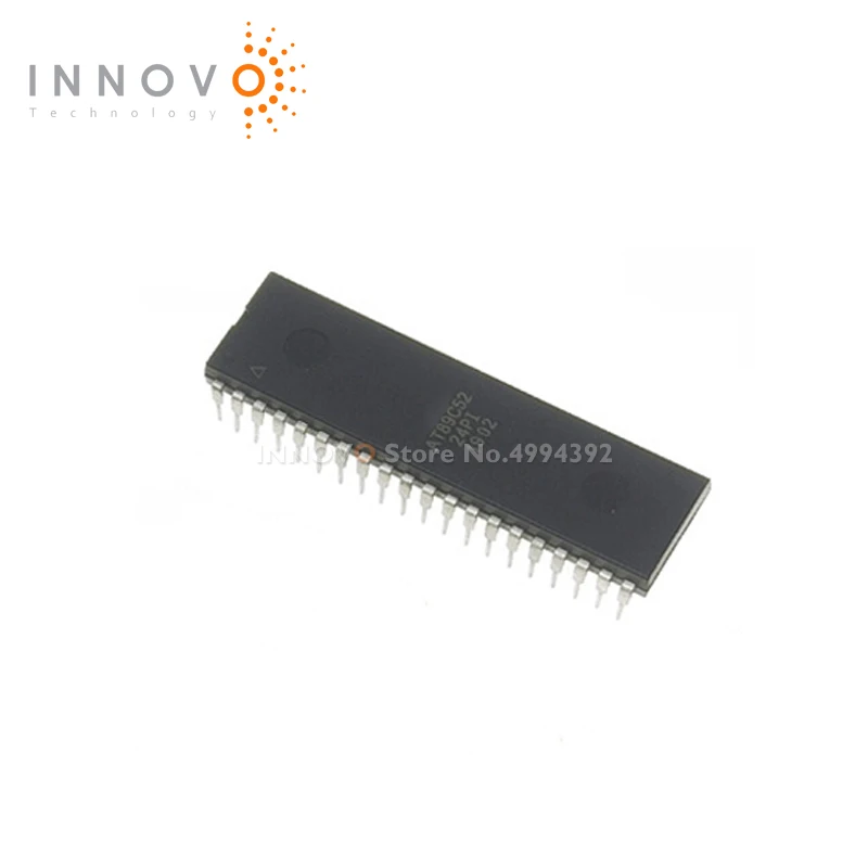 INNOVO 2 шт./лот AT89C52-24PI AT89C52 DIP40 Бесплатная доставка новый оригинальный