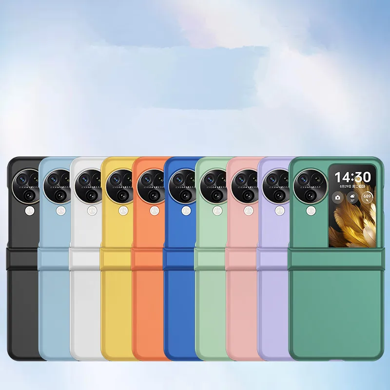 Модная яркая Петля из поликарбоната для OPPO Find N3 Flip Чехол 2023 N3Flip Cover N2 oppo n2flip