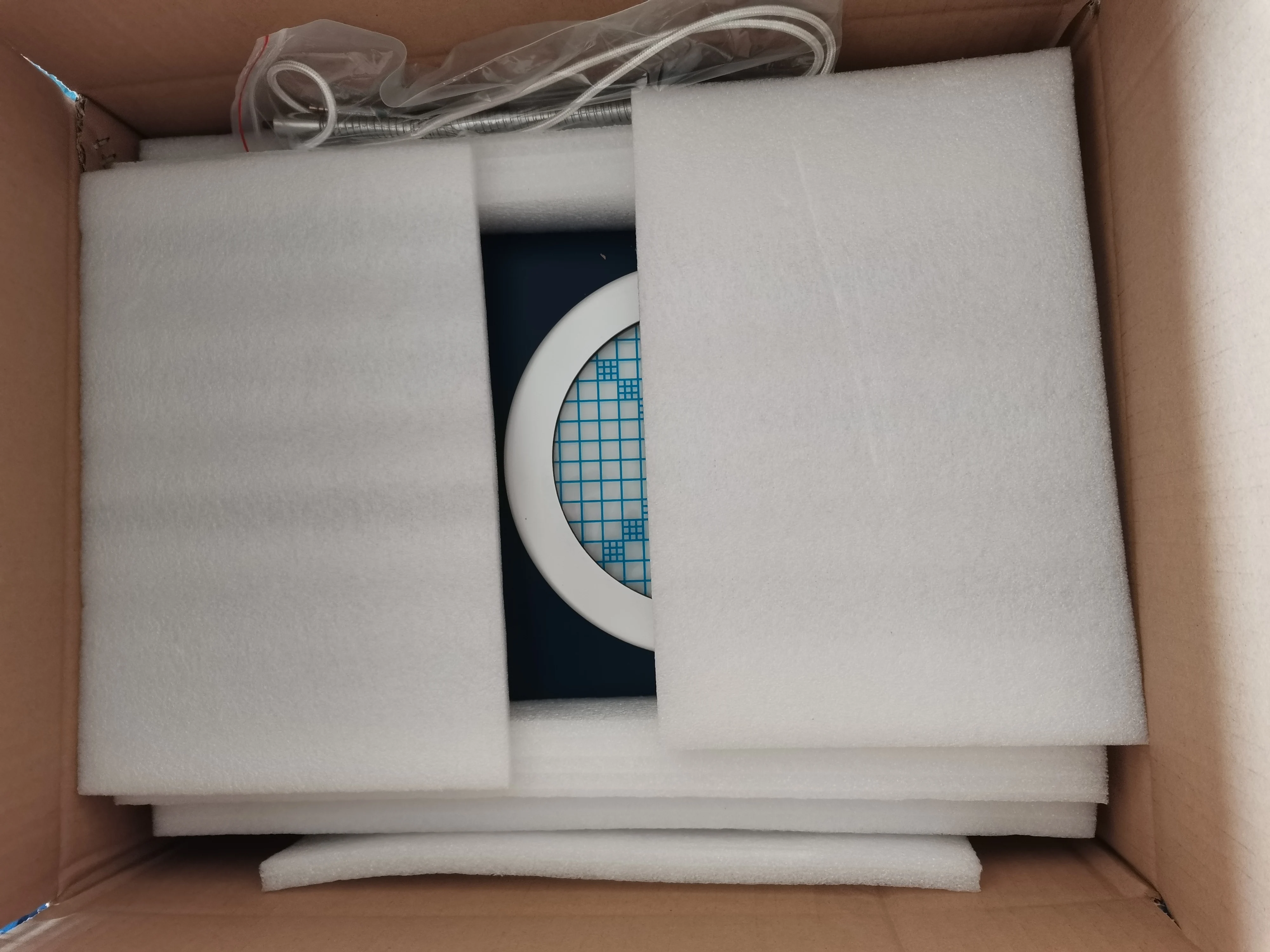 JKI Полуавтоматический бактериальный счетчик колонок с цифровым дисплеем для