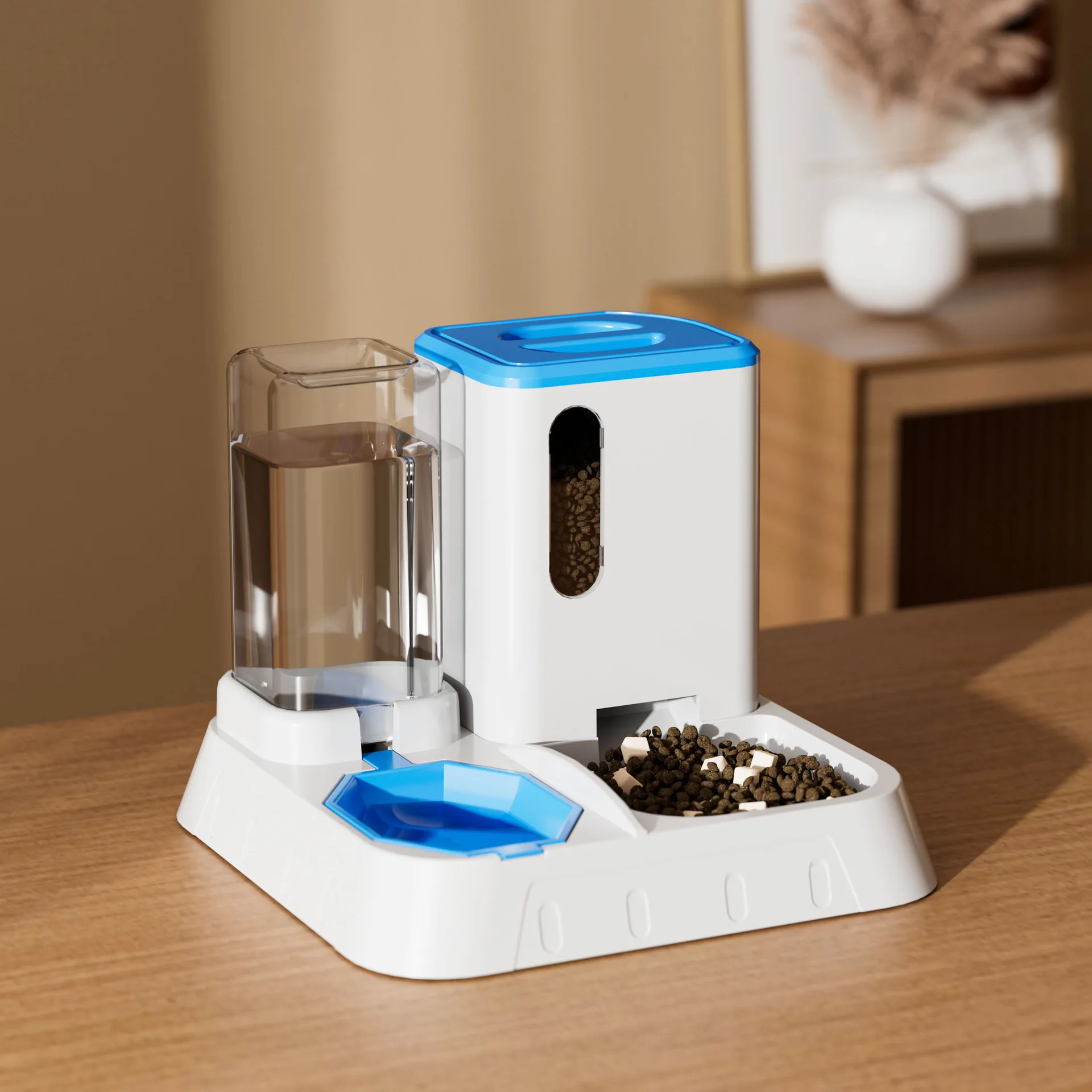 Модная автоматическая кормушка для кошек и собак кормовая продукция