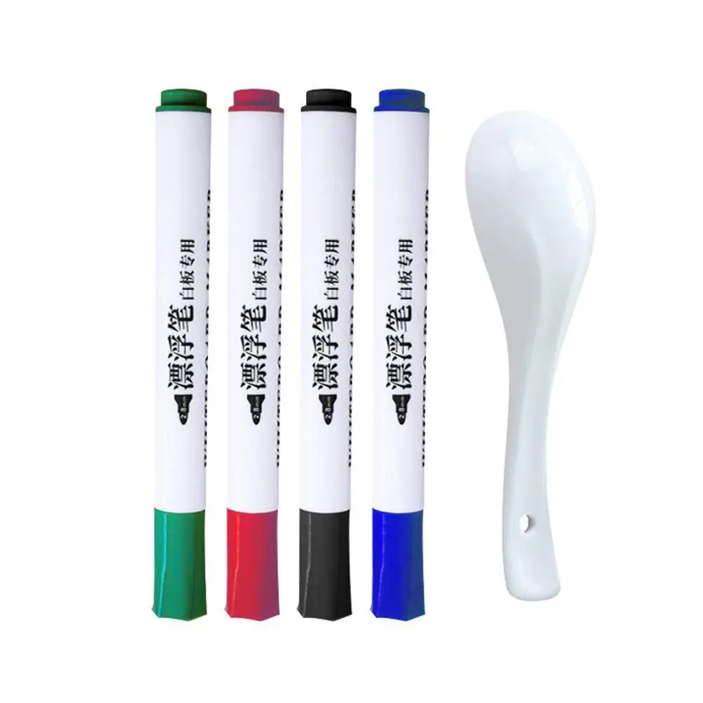 

Волшебная ручка для рисования водой, легко стираемая ручка для сухой стираемой доски, не растворимая в воде, Интересные детские игрушки, луч...