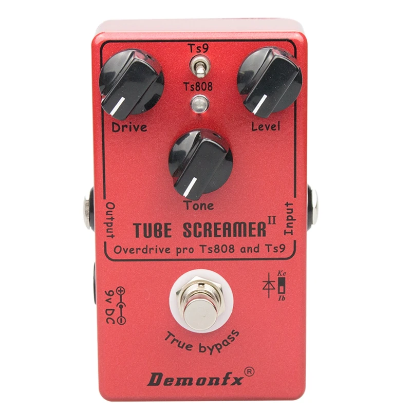

Demonfx AT-DS Guitar Effect Pedal Overdrive with True Bypass Guitar Effect Accessories