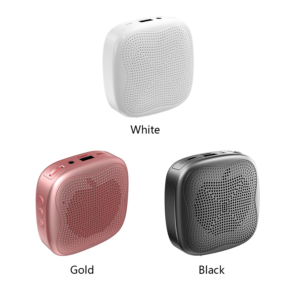 USB Rechargeable School Classroom Voice Amplifier For Teacher Bluetooth-compatible Voice Amplifier With Wired Microphone Strap images - 6
