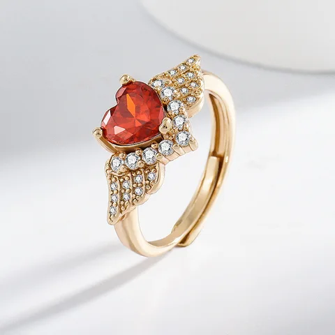 Серебряное кольцо Yiwanwan с цирконом