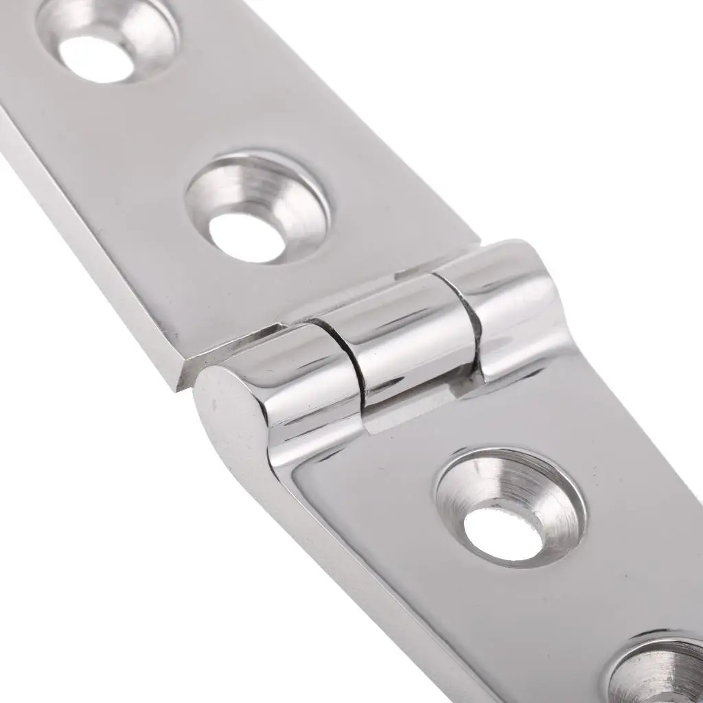 

2 Pieces Stainless Steel Boat Cast Strap Hinge 6'' x 1''