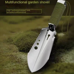 Multifunctional Garden Engineer Shovel Mini Portable Small Hand Shovel Axe Portable Gardening Digging Wild Vegetable Tool Saw